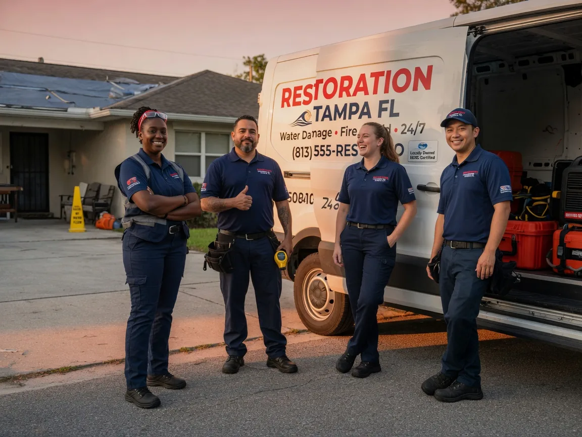 Water Damage Restoration company in Avoca, TX